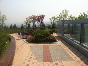 SK Chemical's Rooftop Garden