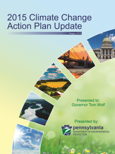 Pennsylvania Climate Change Action Plan