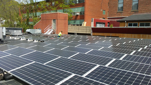 Millvale Ecodistrict Solar Installation
