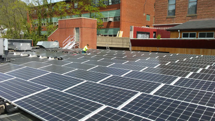 millvale ecodistrict solar array