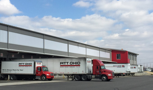 Pitt Ohio's LEED Gold terminal near Pittsburgh