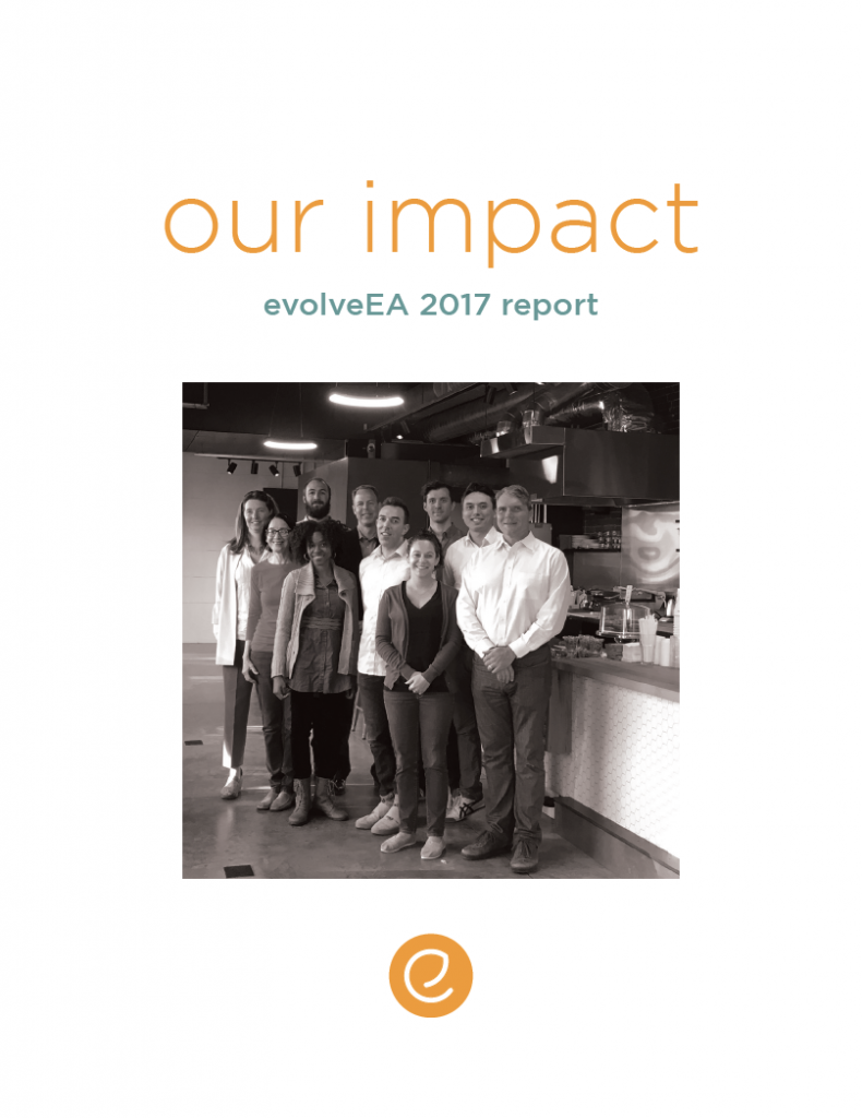 evolveEA 2017 Impact Report