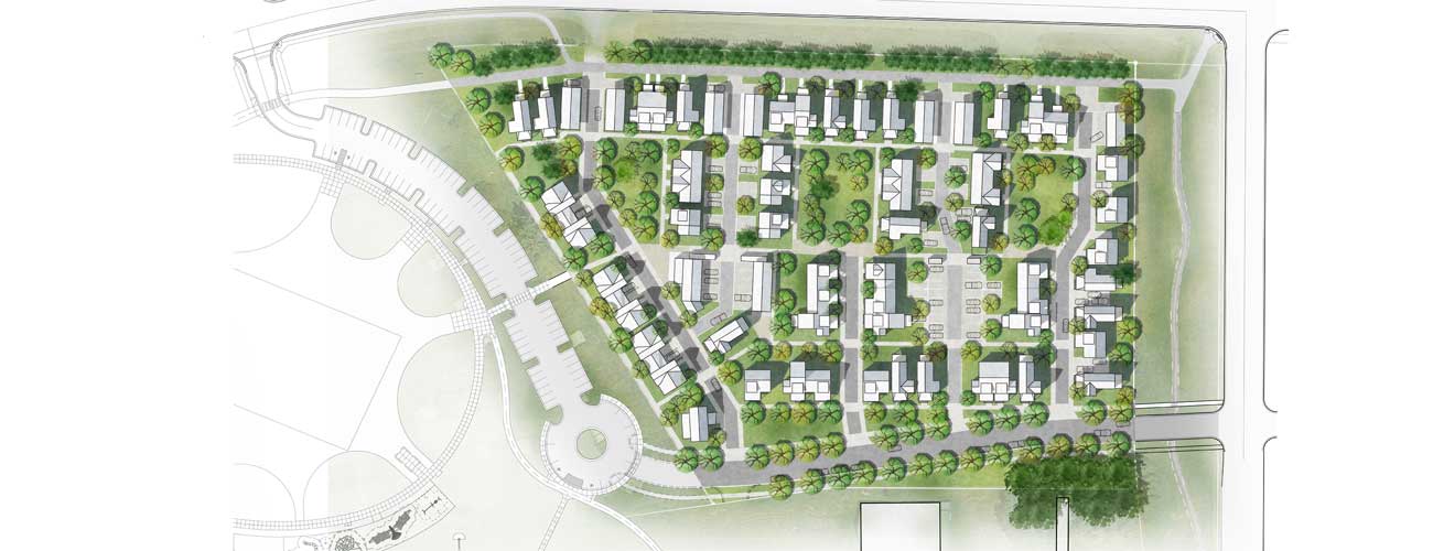 Bozeman MT Bridger View Redevelopment Site Plan by evolveEA