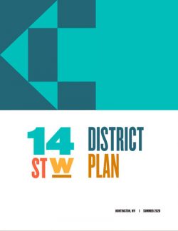 cover page of 14STW District Plan, created by evolveEA
