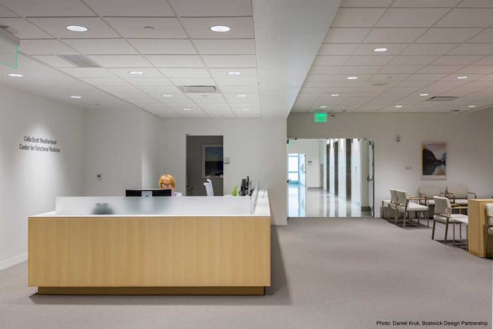 Inside the WELL Silver Cleveland Clinic for Functional Medicine. Photo by Daniel Kruk.