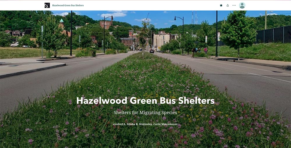 Hazelwood Green Bus Shelters - Storymap