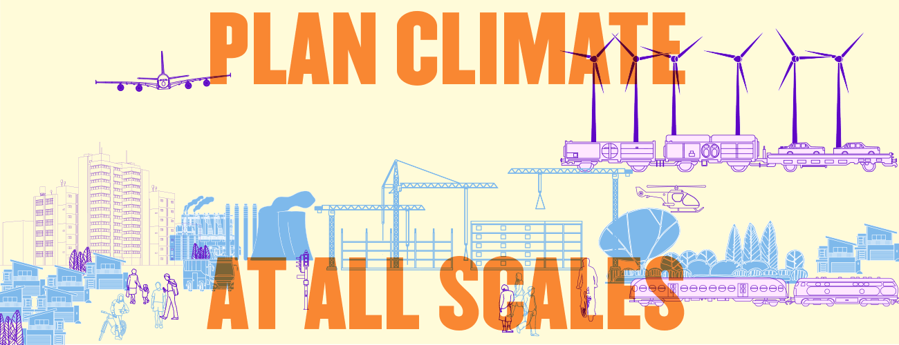 Plan climate action at all scales