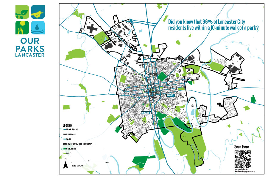 Our Parks Lancaster Map - evolveEA