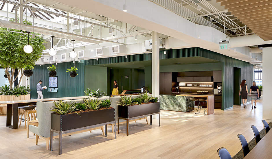 Mellon Foundation Headquarters Interior by GBBN