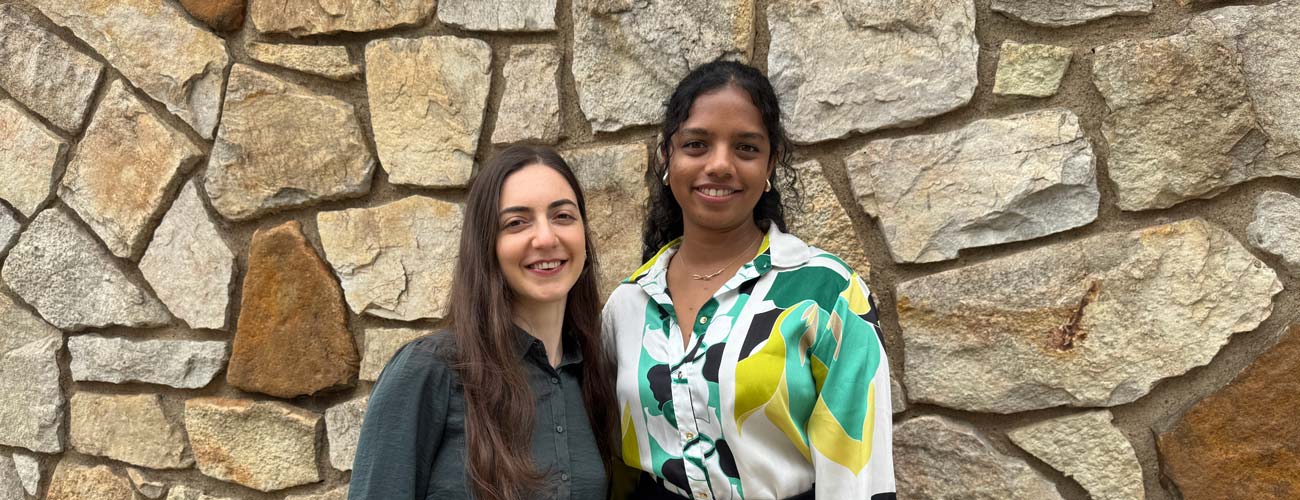 evolveEA 2025 interns Tamuna and Sushruti