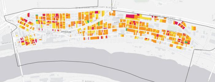 Sharpsburg Ecodistrict Residential Map - evolveEA